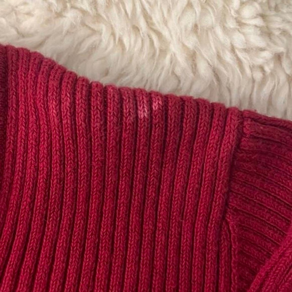 Vintage red sweater - Picture 3 of 4